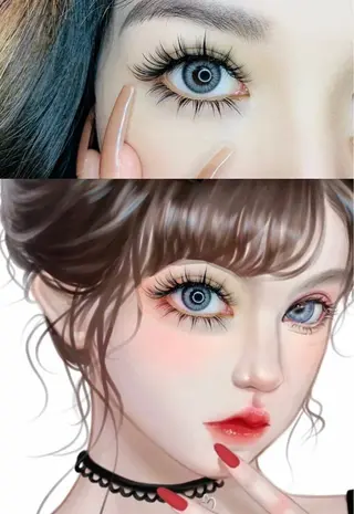 マツエク・マツパ 🔆日月潭🌙 銀座店のマツエク・マツパデザイン