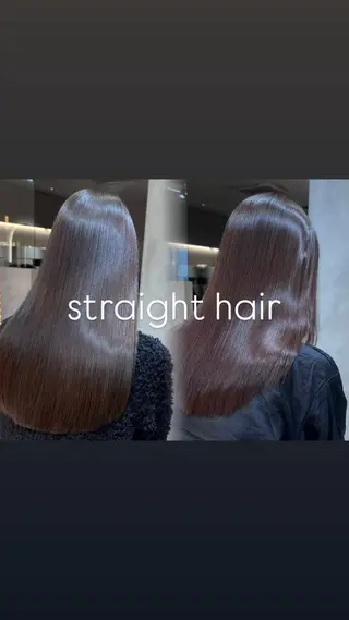 セミロング カラー ❣️韓国レイヤー ❣️渡部晃輝のヘアスタイル