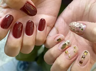 ネイル 花岡 美沙子のネイルデザイン