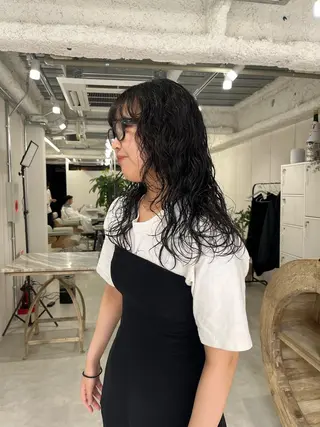 ミディアム 髪質改善/美髪 透明感/nanakoのヘアスタイル