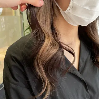 カラー ピンクカラー🎀/ ミルクティー🍼花音のヘアスタイル