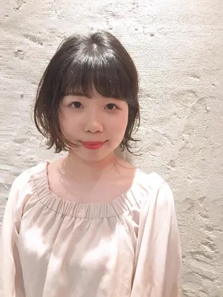 ショート historico所属・シマダ アユミのヘアスタイル