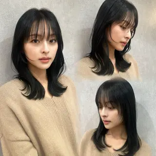 ミディアム 銀座副店長/レイヤー /髪質改善/田島のヘアスタイル