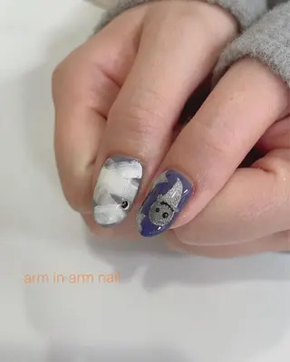 ネイル arm in arm ︎✿Yamamotoのマツエク・マツパデザイン
