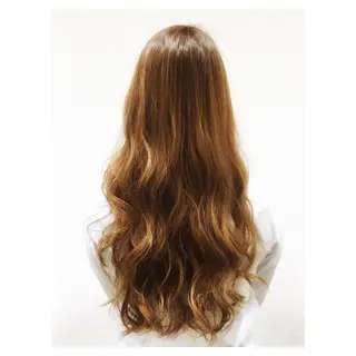 ロング カラー マツエク・マツパ biscohair 髪にドラマを。のヘアスタイル