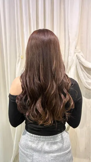 ロング カラー 🌟小出　倫花🌟 艶カラー／カットのヘアスタイル