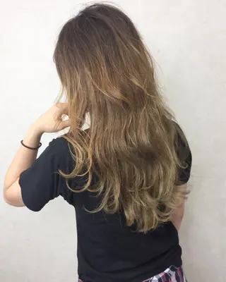 ロング カラー pigment所属・♡MIHO♡ スタイリストのヘアスタイル