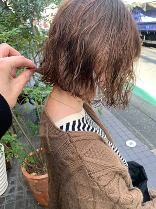 ショート パーマ Genta @gegege75のヘアスタイル