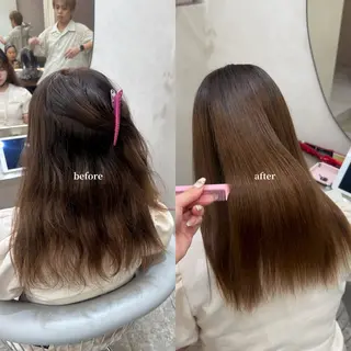 ミディアム hina🎀新宿/ エクステ/girlyのヘアスタイル