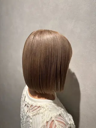 ショート カラー 透明感カラー🫧 /MIKU.のヘアスタイル