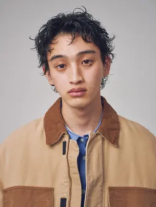 パーマ メンズ MIURA HANAKIのヘアスタイル