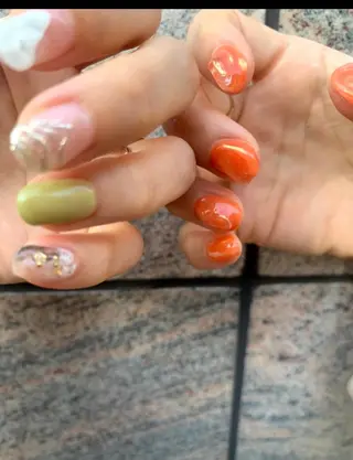 ネイル AO所属・RISAKO 艶髪モテヘア🎀府中のヘアスタイル