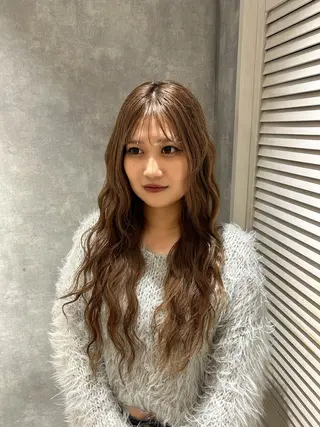 ロング La Bonheur hair Olivier北千住店【ラボヌールヘアーオリヴィエ】所属・RAN 🎀のヘアスタイル