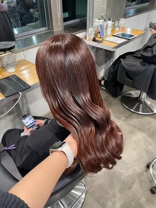 カラー トレンド暖色/ sayaka🍒のヘアスタイル