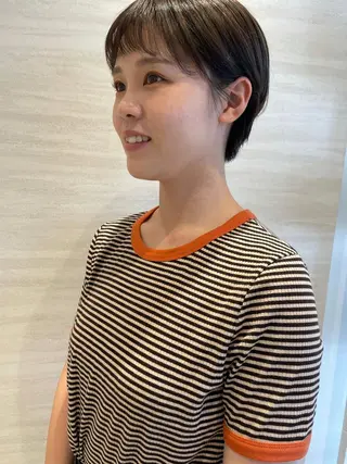 ショート カラー Chiho / 梅田 / ボブ/ パーマのヘアスタイル