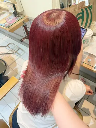 カラー 佐久間 成恵のヘアスタイル