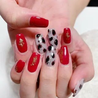 ネイル The Best Beauty受付担当のヘアスタイル