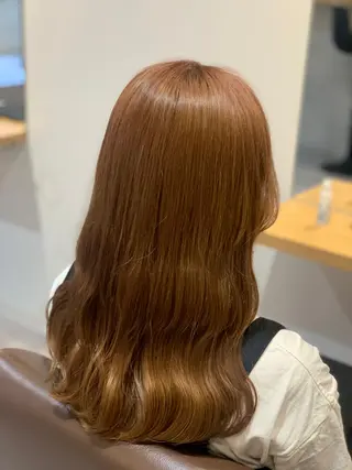 セミロング カラー MIA 菅原のヘアスタイル
