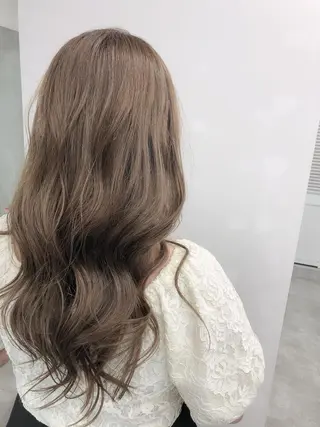 ロング 🌟髪質改善ケアカラ ー美髪縮毛矯正y🌟のヘアスタイル