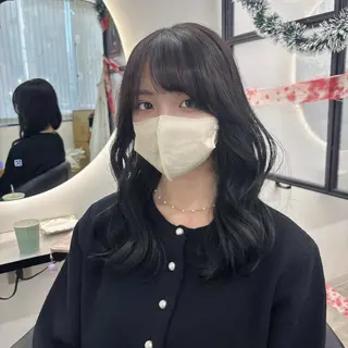 ロング カラー Ren. 🦋デザインカラーのヘアスタイル