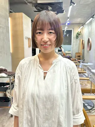 ショート カラー レイヤーカット💫 ／HARUKA🎀のヘアスタイル