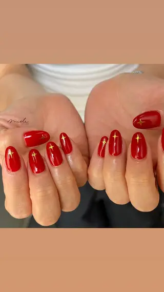 ネイル miele【ミエレ】 シンプル一癖のネイルデザイン