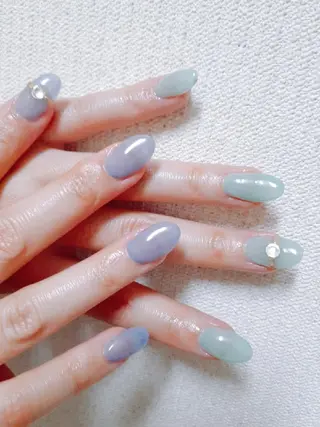 ネイル serapia所属・新家 美紀のネイルデザイン