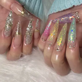 ネイル M.jewelry himeka🍒のネイルデザイン