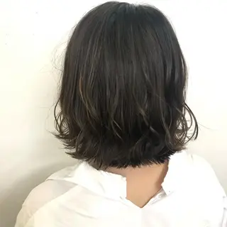 ミディアム SALON DE KIKUCHI 本店所属・菊池 栄里奈のヘアスタイル