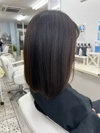 ミディアム ブルーム プレミアムのヘアスタイル