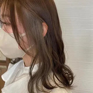 ミディアム カラー レイヤー/透明感 カラー🫧‪平井のヘアスタイル