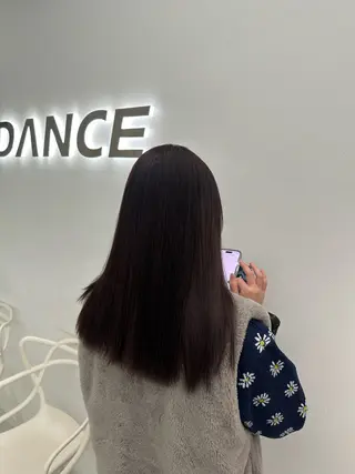 カラー 透ける透明感カラー 🎀anju/渋谷のヘアスタイル