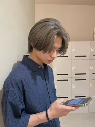 メンズ ボブカット募集/ モカのヘアスタイル