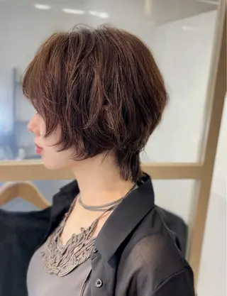 ショート カラー 女性が憧れる ショート/角田愛和のヘアスタイル