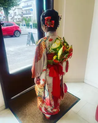 ショート カラー justbeauty CiNQのヘアスタイル