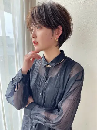 ショート ショートボブ/ 無料カット/荒砂のヘアスタイル