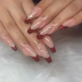 ネイル 透明感ネイル ｜mahiru.のネイルデザイン