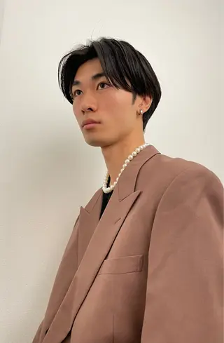 メンズ アンニュイヘア/ 顔周りカット/眞弓萌のヘアスタイル