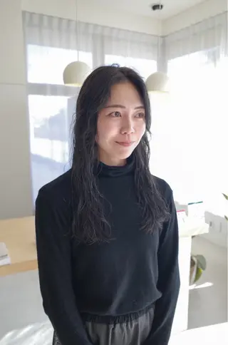 ロング つくばUtooe's 副店長　寺沢颯のヘアスタイル