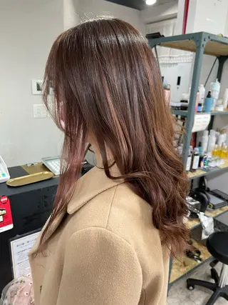 カラー 🔥ブリーチカラー 槙川のヘアスタイル