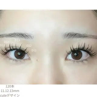 マツエク・マツパ MAQUIA大牟田店 吉田礼のマツエク・マツパデザイン