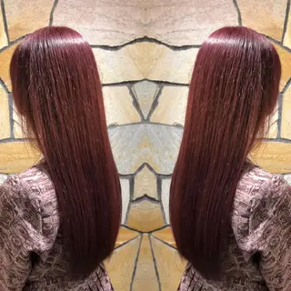 ロング カラー 韓国🇰🇷 ✂︎hair 内田愛のヘアスタイル