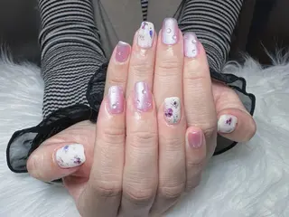 ネイル 【Eclat ｴｸﾗ】nail＆beauty所属・Eclat〔ｴｸﾗ〕 MOEKA𝜗𝜚*のネイルデザイン