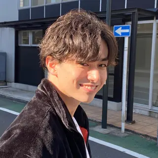 パーマ メンズ .Hallis所属・🔥メンズ特化🔥 永瀬椋のヘアスタイル