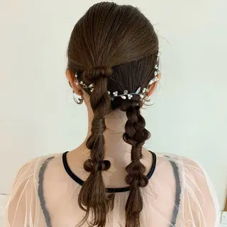 ヘアアレンジ Lily hair design所属・🩰淡色カラー/ 南ゆかり(女性のみ)のヘアスタイル