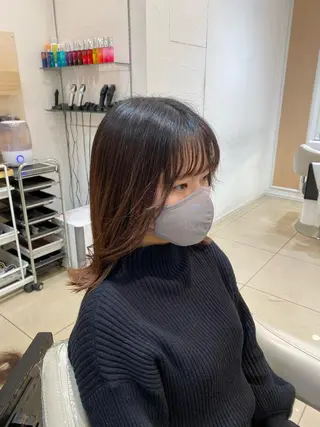 ミディアム メンズ特化型美容師 栗山勇人のヘアスタイル