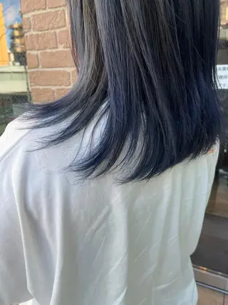 ミディアム カラー パーマ ヘアアレンジ メンズ キッズ ネイル マツエク・マツパ アイブロウ times salon名駅所属・久木原 ゆりのヘアスタイル