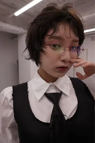 ショート パーマ yiye青山店所属・無料カットモデル /yuukaのヘアスタイル