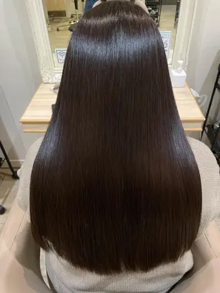 ロング パーマ 店長     押野 勇也のヘアスタイル