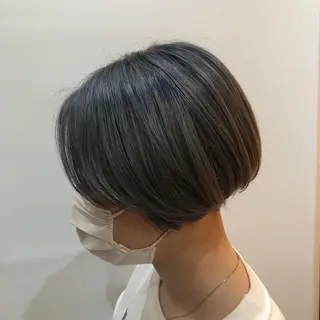 ショート 高山🐬髪質改善 池袋で縮毛矯正のヘアスタイル